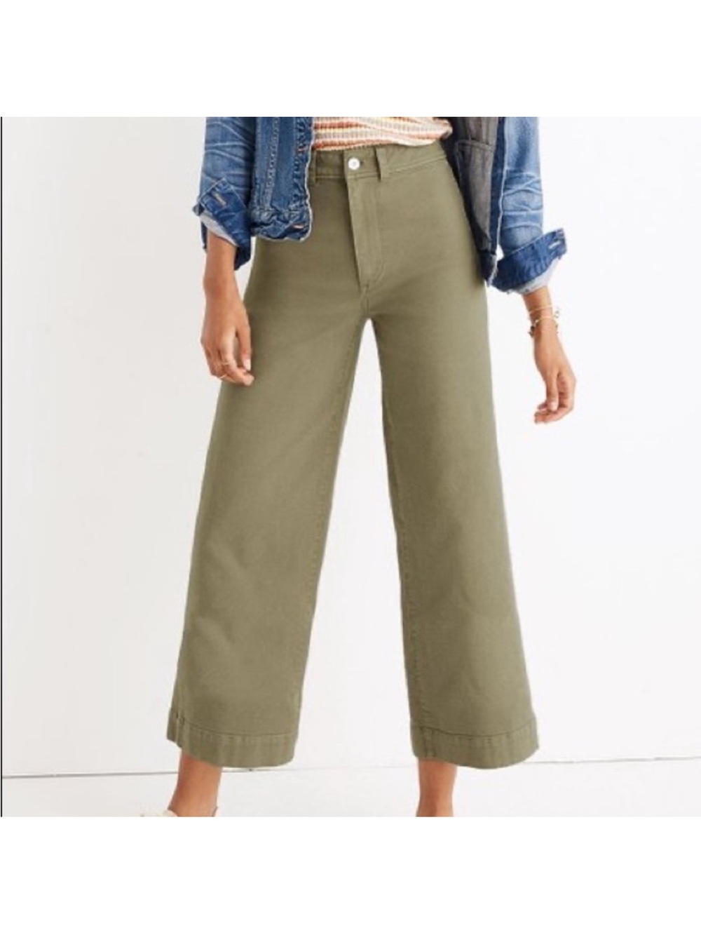 Madewell Emmett Wide-Leg
Crop Pants